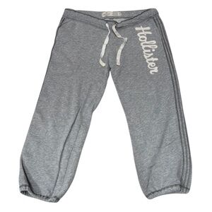 Hollister Vintage low rise jogger capri Pants with vintage Bird Logo on back